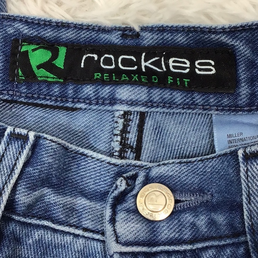 Vintage Rockies oversized yoke design jeans - Picture 9 of 13